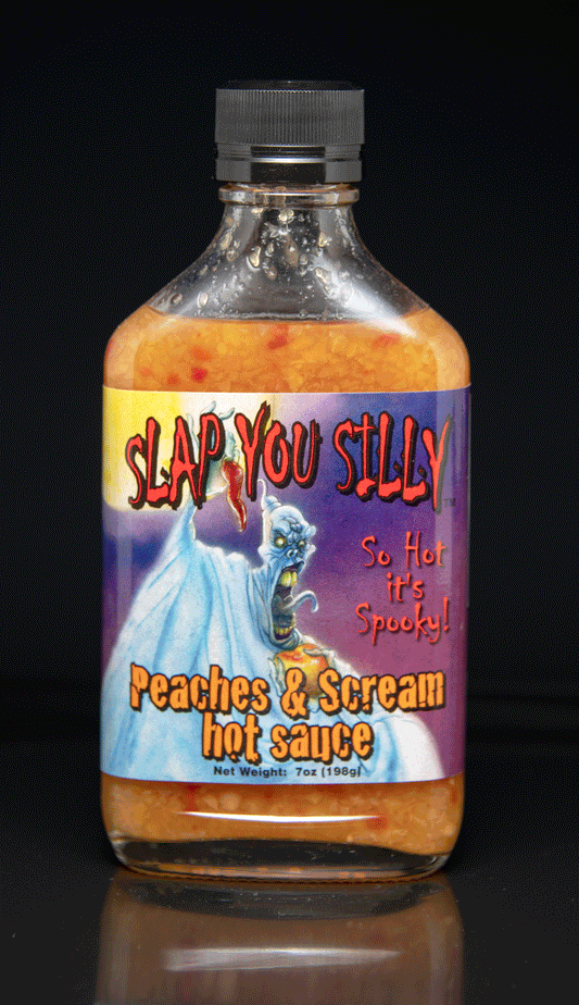 Peaches & Screams Hot Sauce | SlapYouSillyHotSauce